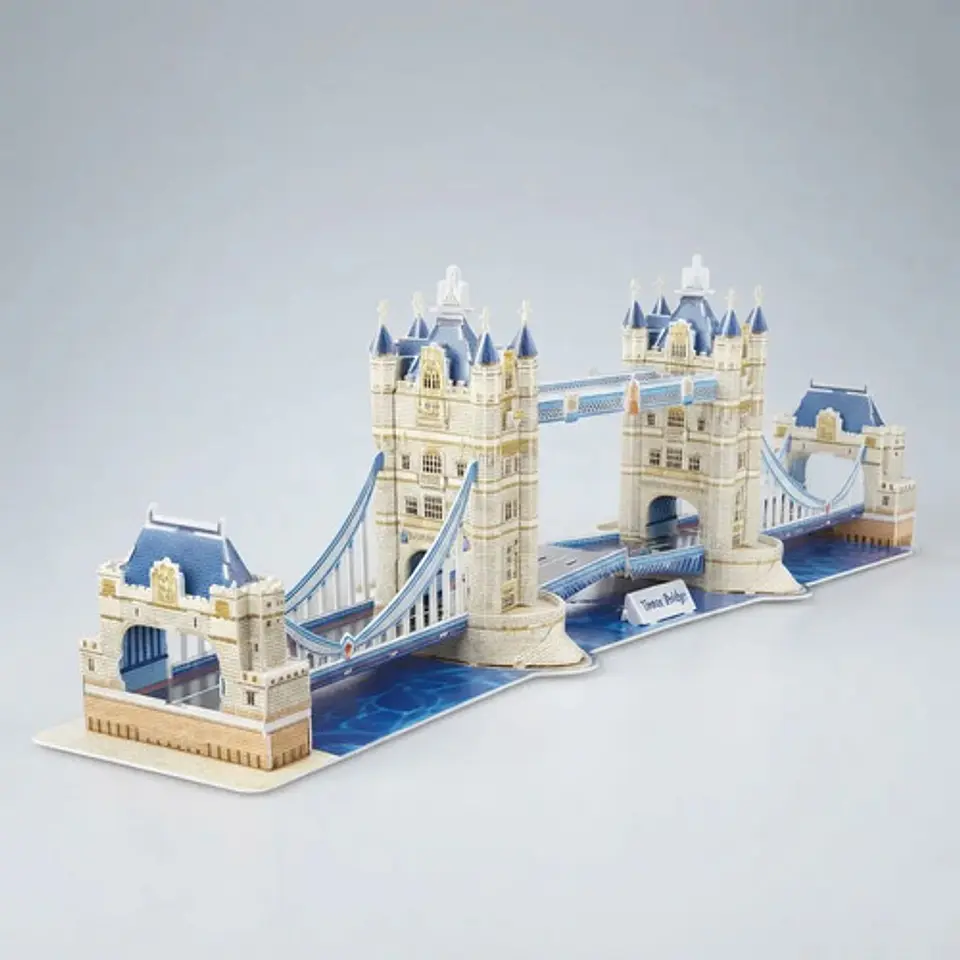 Rompecabezas 3d Puente Londres Arquitectura Mundial 120pcs 6