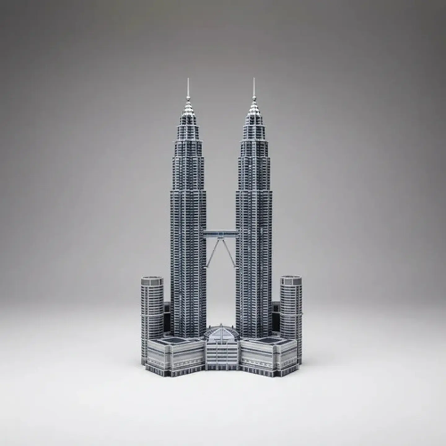 Rompecabezas 3d Petronas Towers Arquitectura Famosa 86pcs 6