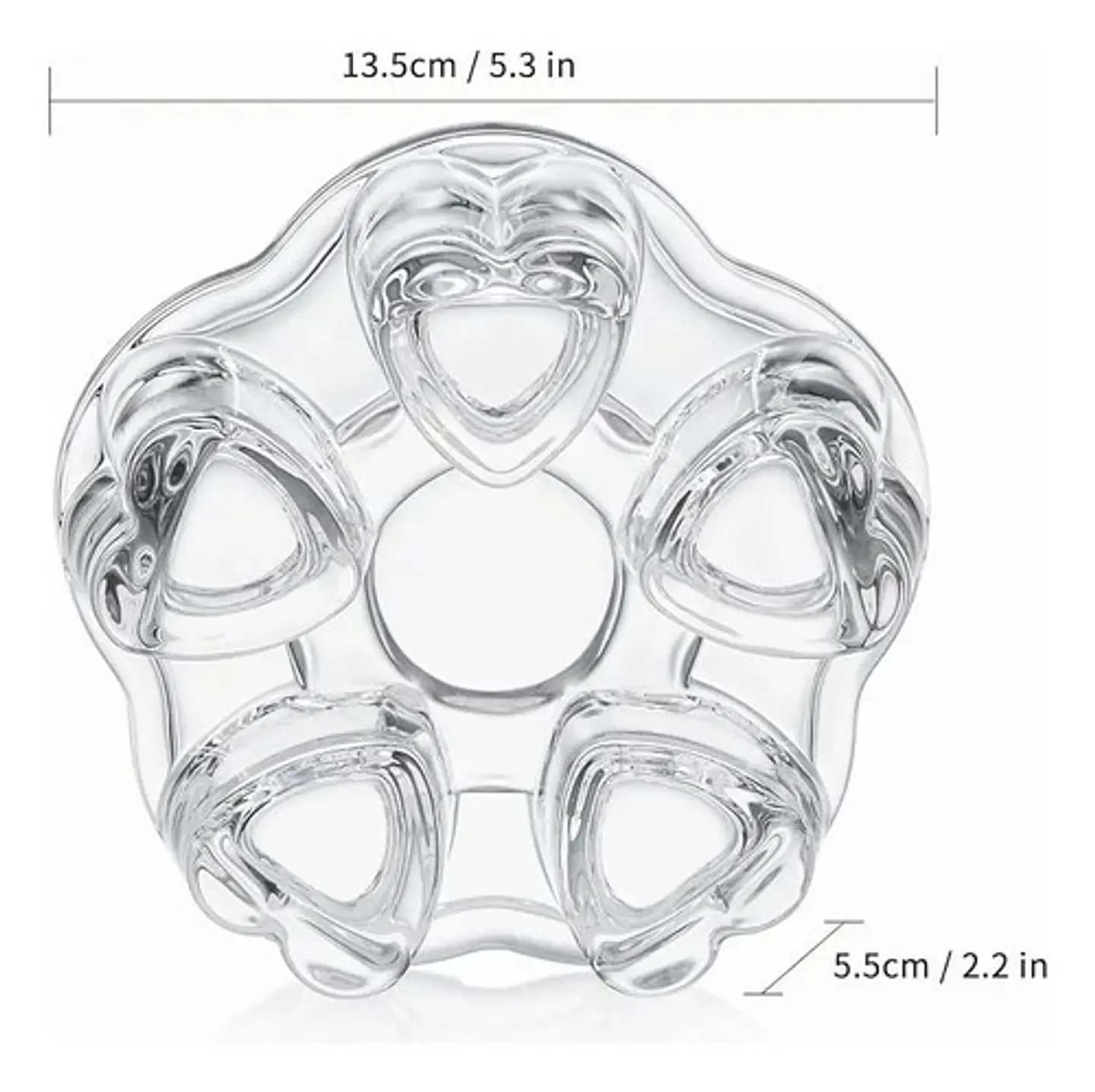 Calentador De Tetera Calentador De Té De Vidrio Borosilicato 6