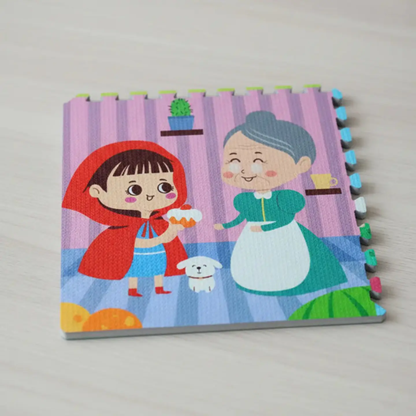 Alfombra De Juego Para Bebés Tapete Goma Eva 120cm X120cm 28