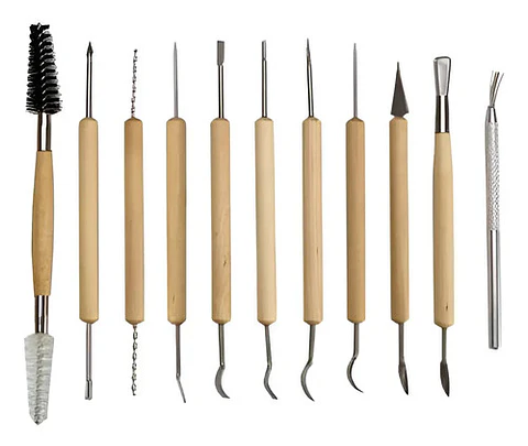 Set Herramientas X11 Cerámica Artesanías Modelado Arcilla