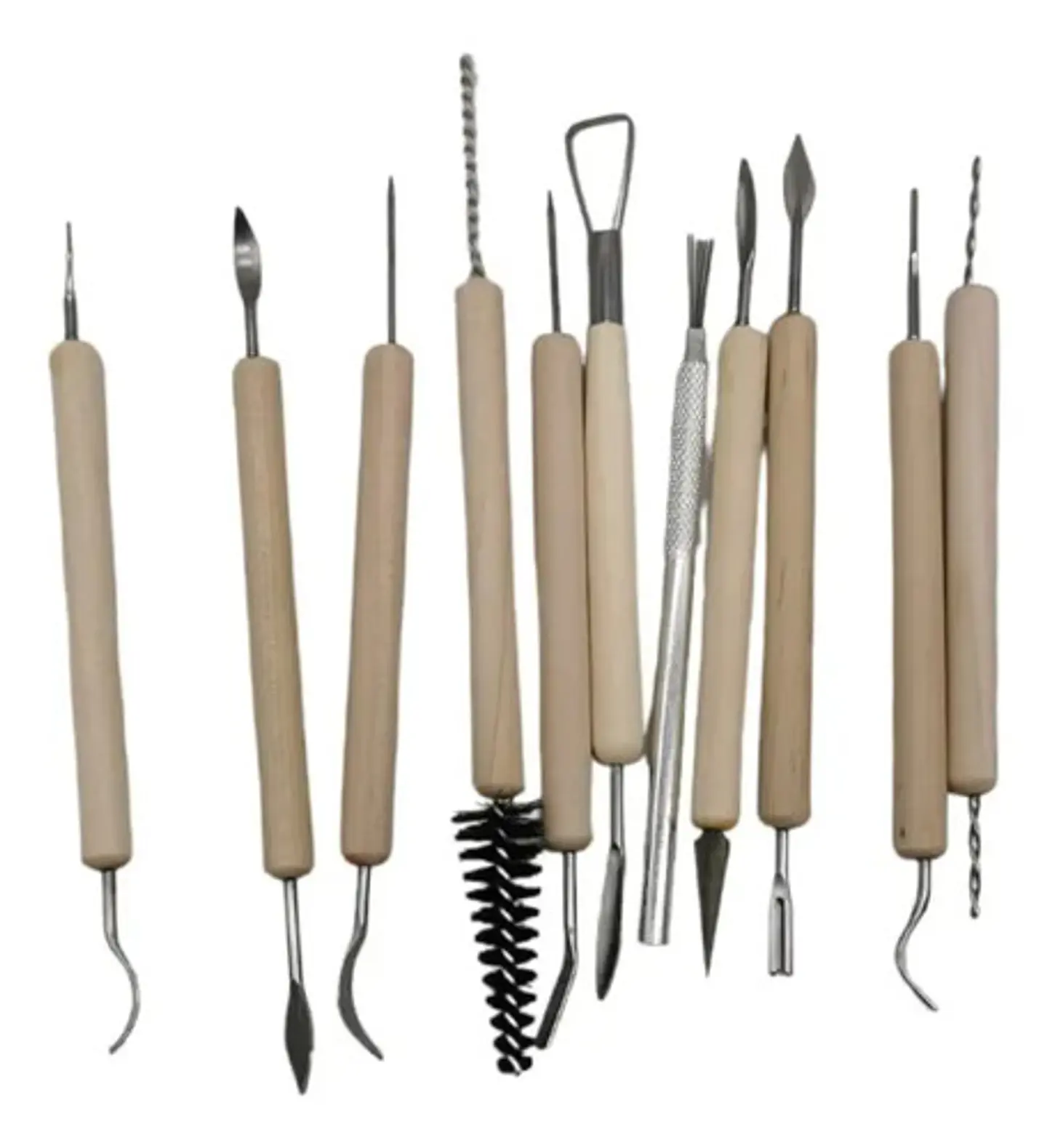 Set Herramientas X11 Cerámica Artesanías Modelado Arcilla 4
