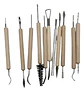 Set Herramientas X11 Cerámica Artesanías Modelado Arcilla - Miniatura 4