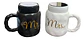 Taza Mug X2 Pareja Boda Aniversario Regalo King Queen Mr Mrs - Miniatura 10