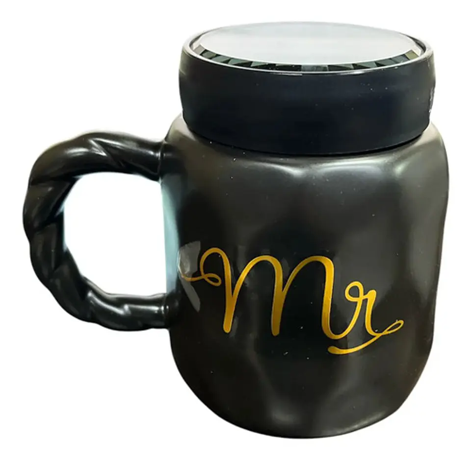 Taza Mug X2 Pareja Boda Aniversario Regalo King Queen Mr Mrs 12