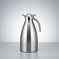 Termo Jarra Caliente Frio Cafetera Plateada Metalica 2l - Miniatura 1