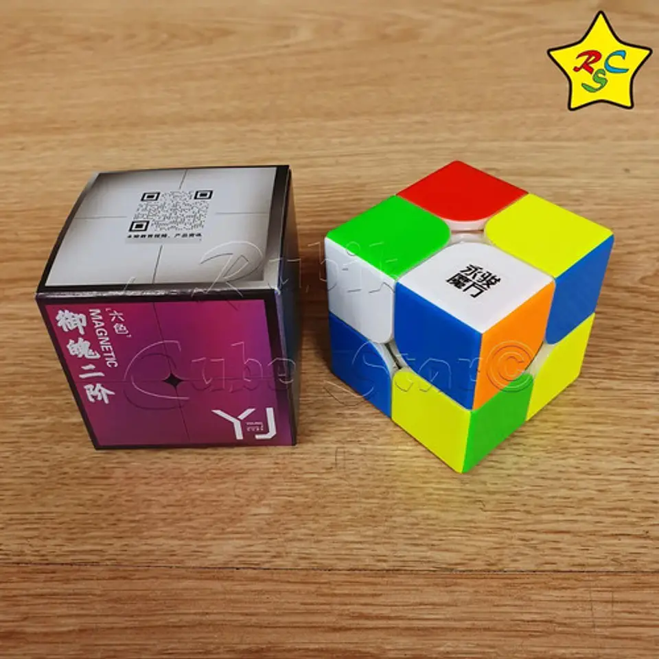 Cubo Rubik 2x2 Yj Yupo V2 M Magnético Stickerless Speedcube 7