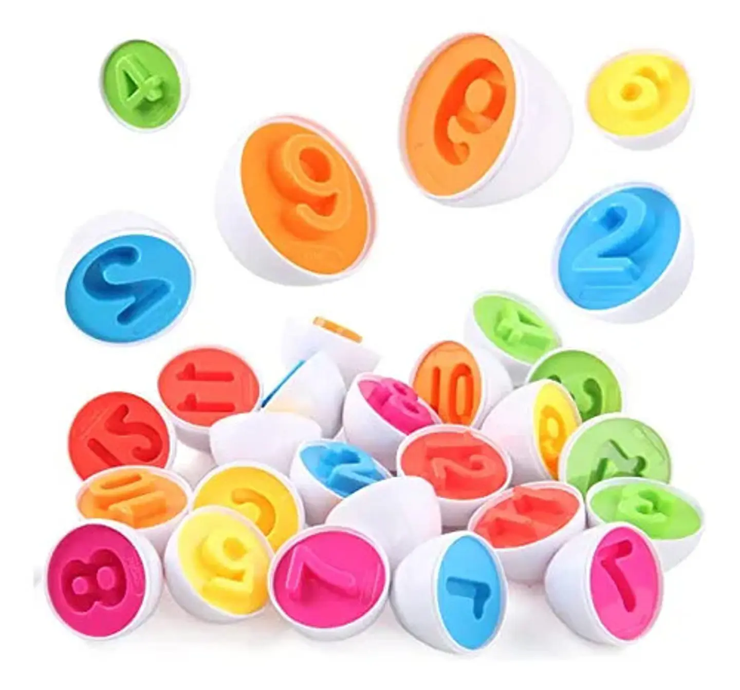 26 Huevos Montessori Juego Didáctico Educativo Letras Motriz 2