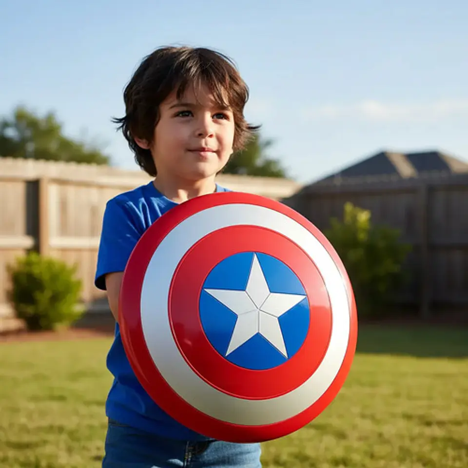 Escudo Capitán América Avengers Halloween Disfraz Niño  2