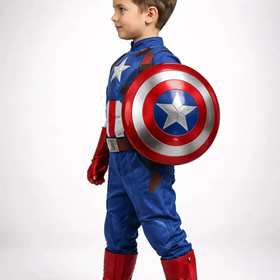 Escudo Capitán América Avengers Halloween Disfraz Niño  4