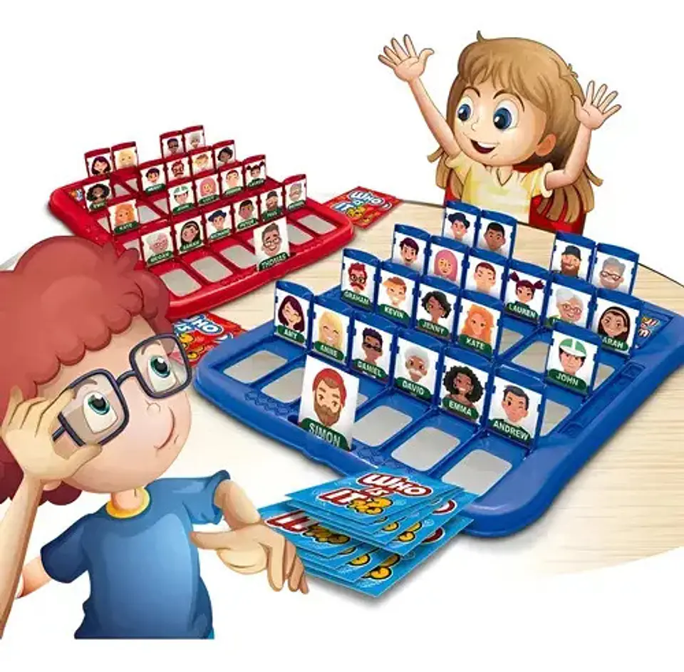 Adivina Quien Soy Who Is It Juego De Mesa Clásico Familia 2