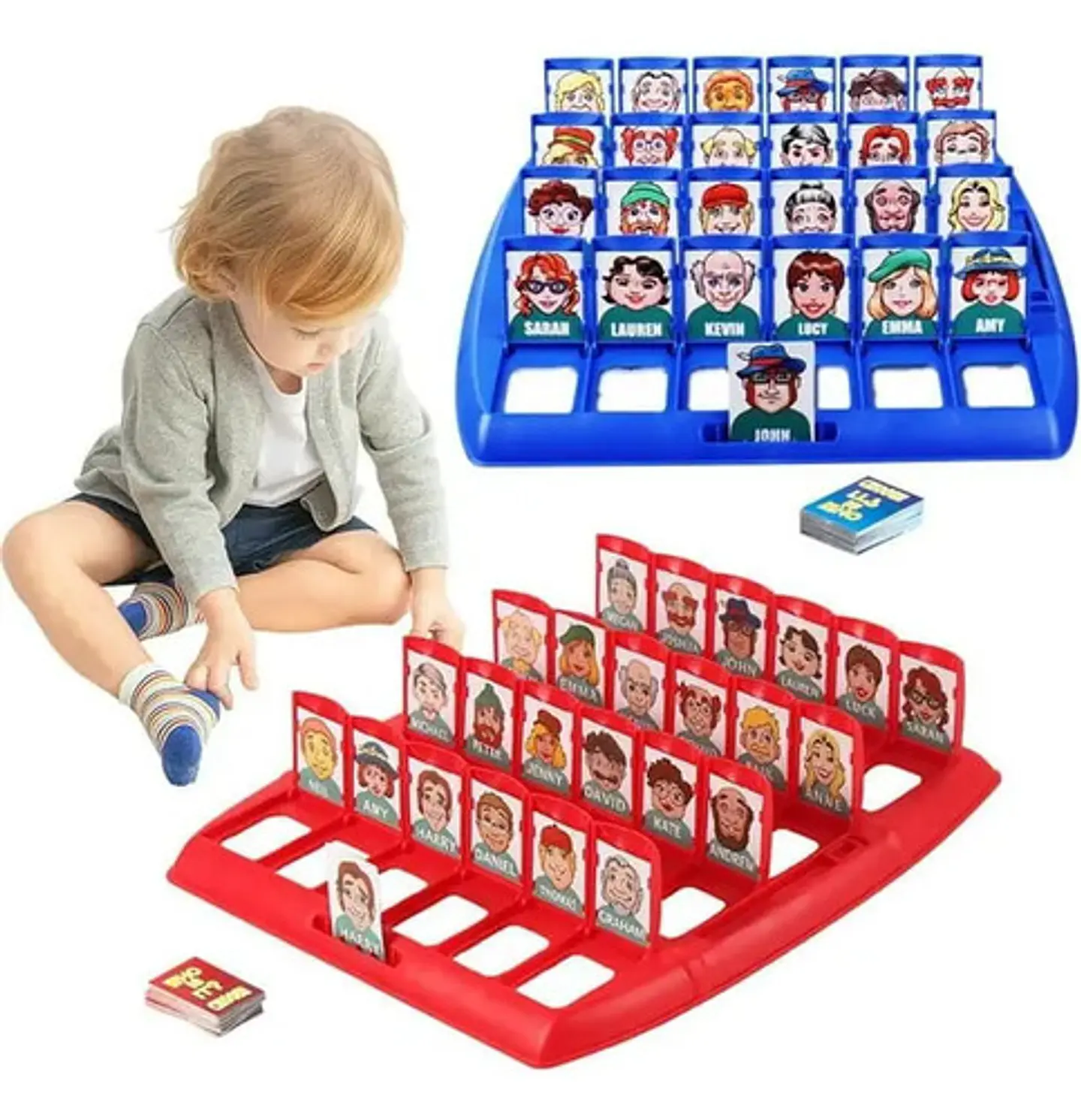 Adivina Quien Soy Who Is It Juego De Mesa Clásico Familia 3