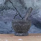 Mortero Machacador Cócteles De Lujo En Acrílico Color Gris Oscuro - Miniatura 3