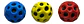 Set X3 Pelotas Surtidas Rebotadoras Ref 583-1 - Miniatura 2