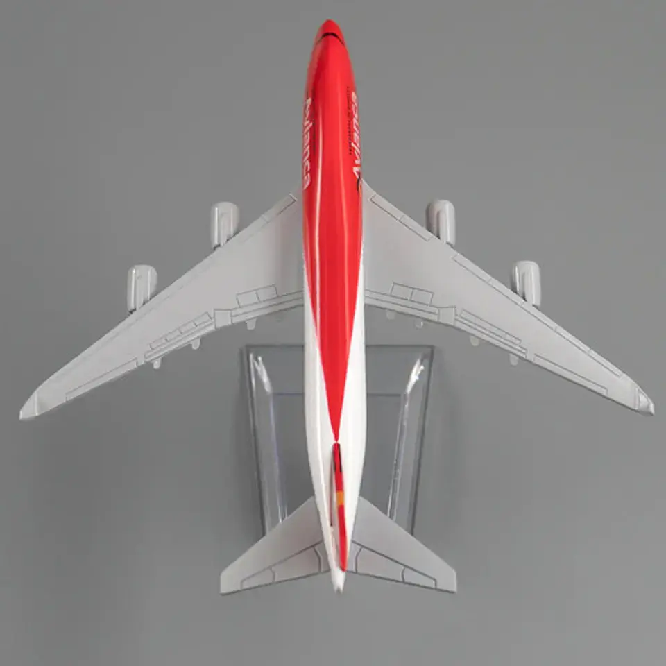 Avión Colección Metálico Escala 1:400-16cm 21