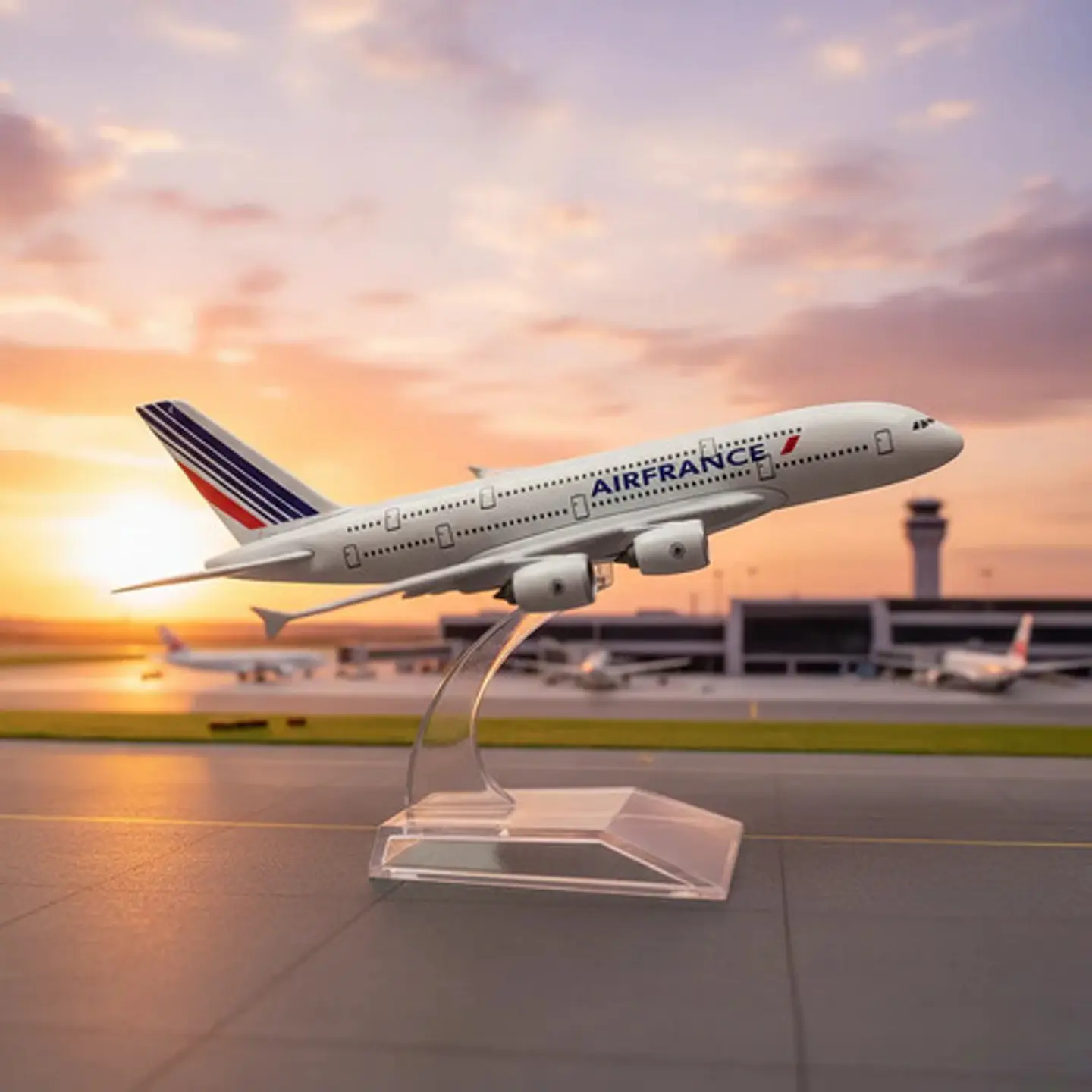 Avión Colección Metálico Escala 1:400-16cm 51