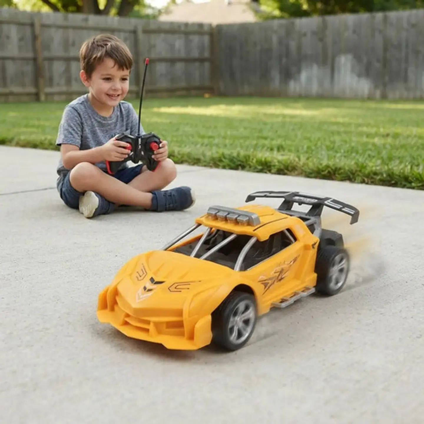 Carro Carreras Control Remoto Deportivo Recargable Niños Rojo Exceed Speed 3