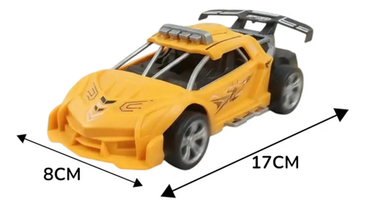 Carro Carreras Control Remoto Deportivo Recargable Niños Rojo Exceed Speed 5