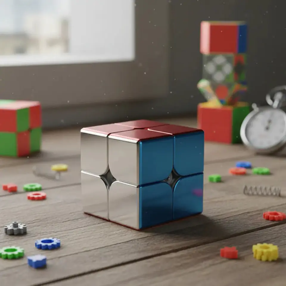 Cubo Mágico Sengso 2x2x2 Magnético De Metal Sinfonía Legendaria 2