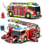 Camión De Bomberos Street Convoy 2 En 1 Con Pista Y Accesori - Miniatura 3