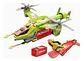 Juguete Helicóptero Con Lanzador De Carros Luces Y Sonidos - Miniatura 2