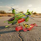 Juguete Helicóptero Con Lanzador De Carros Luces Y Sonidos - Miniatura 3