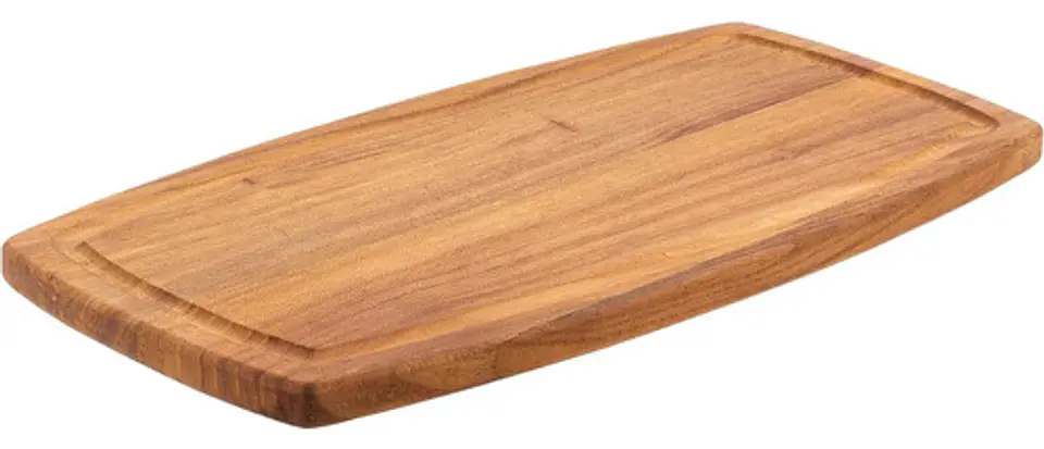 Tabla De Servir Rectangular De Madera De Acacia 36x18x1.5cm 2