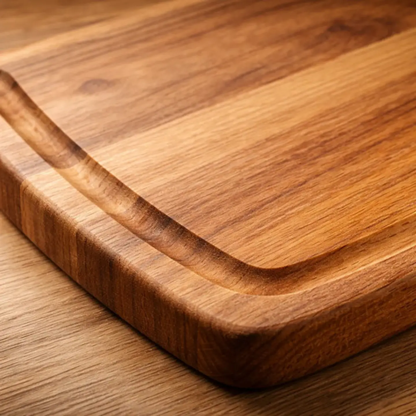 Tabla De Servir Rectangular De Madera De Acacia 36x18x1.5cm 6