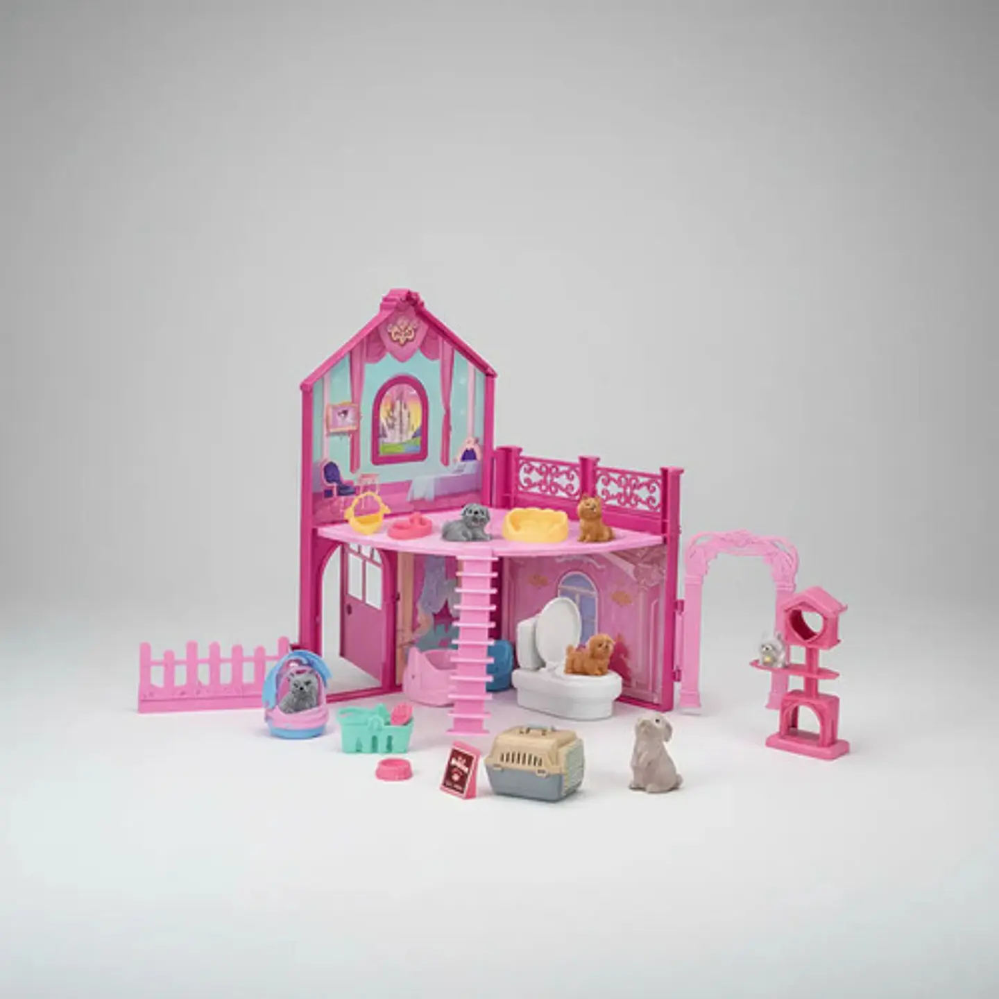 Casa De Muñecas Juguete Niñas Pets House Mascotas Gabbys 1