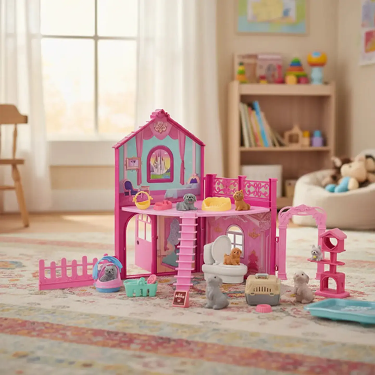 Casa De Muñecas Juguete Niñas Pets House Mascotas Gabbys 2