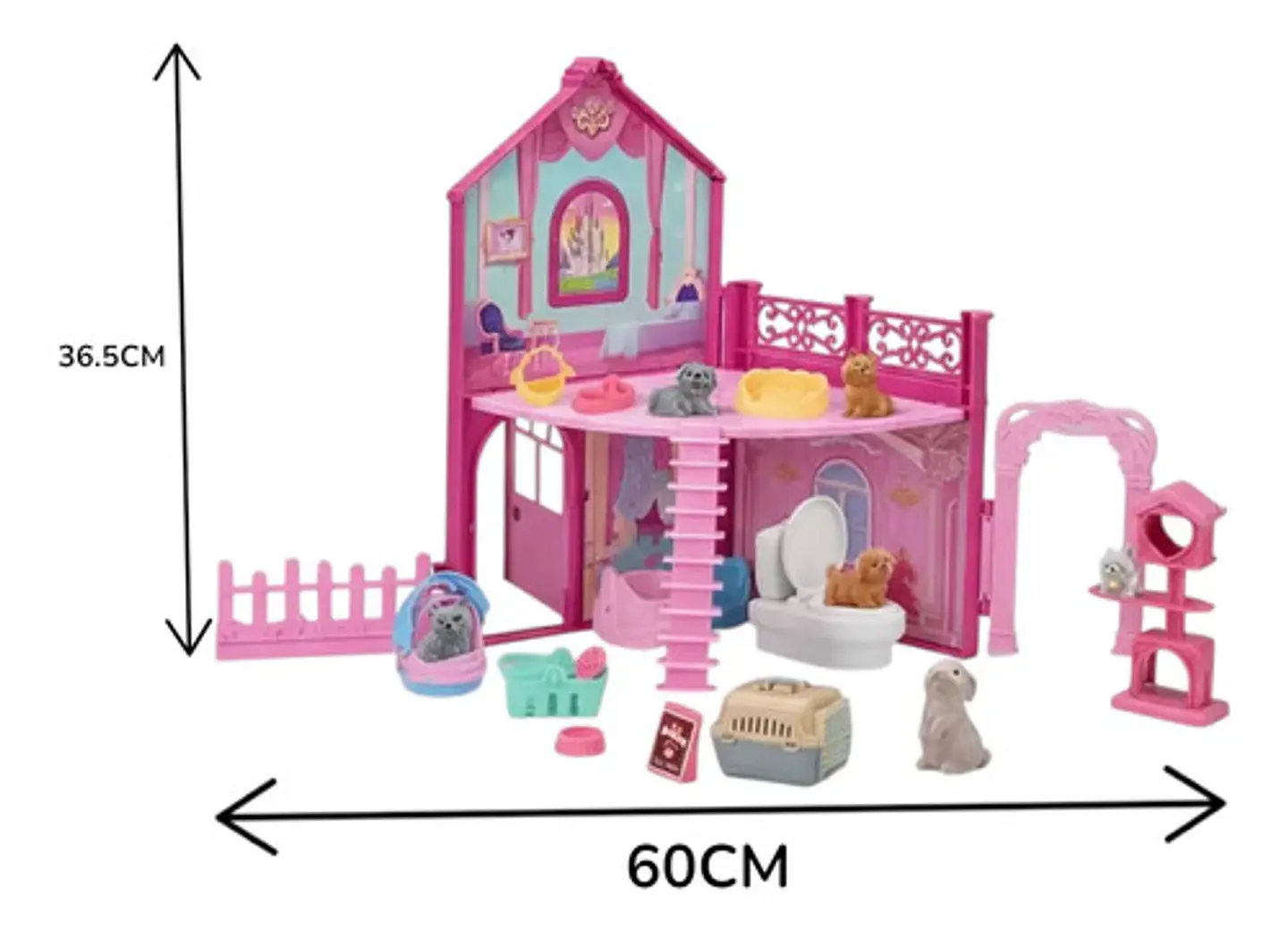 Casa De Muñecas Juguete Niñas Pets House Mascotas Gabbys 5