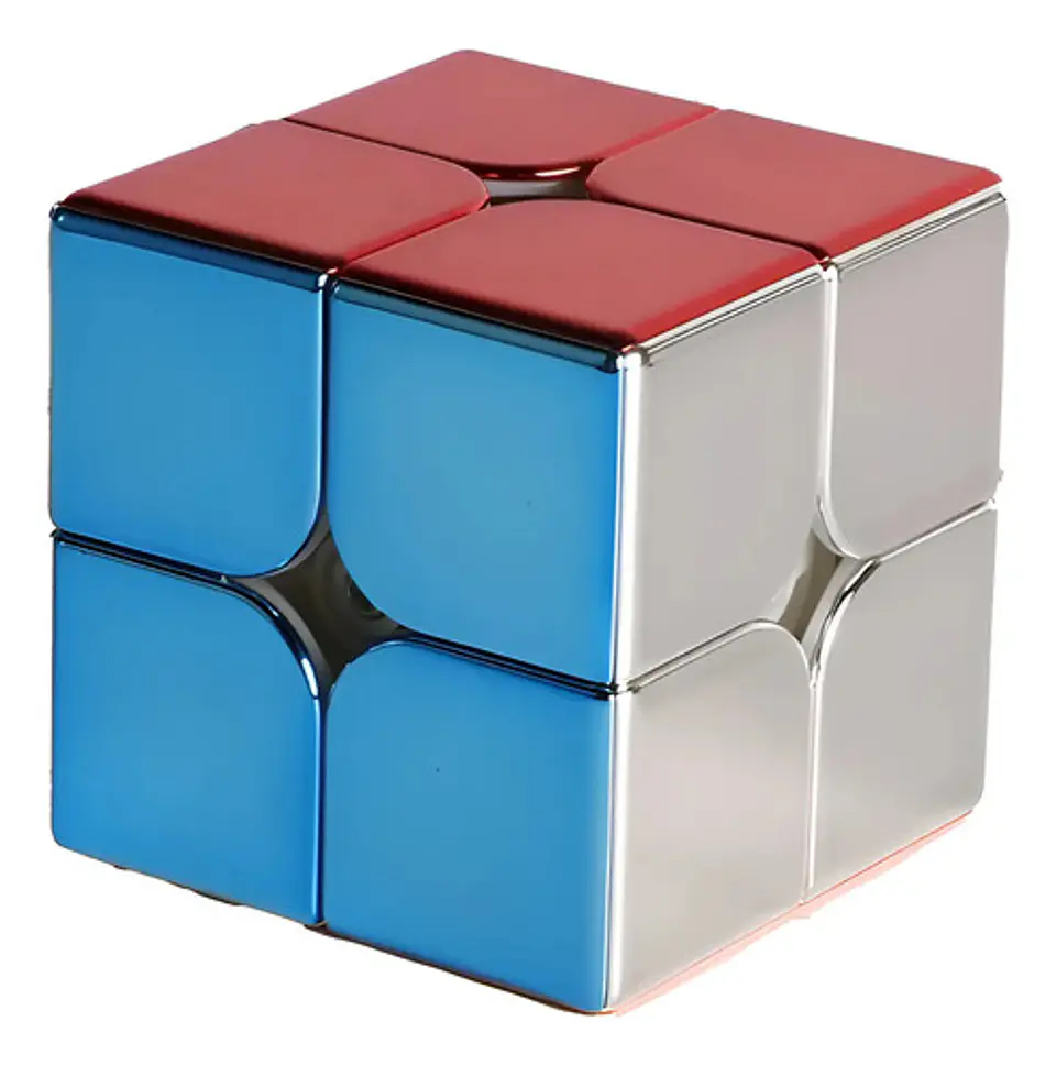 Cubo Rubik 5x5cm Metalico Sinfonia Legendaria 2x2x2 Magnetic 1