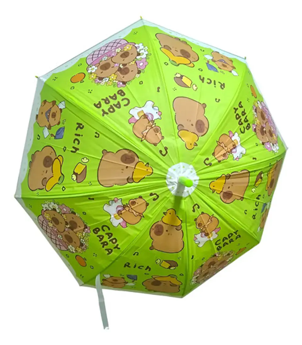 Paraguas Sombrilla Lluvia Niños Y Niñas Diseños Surtidos 5
