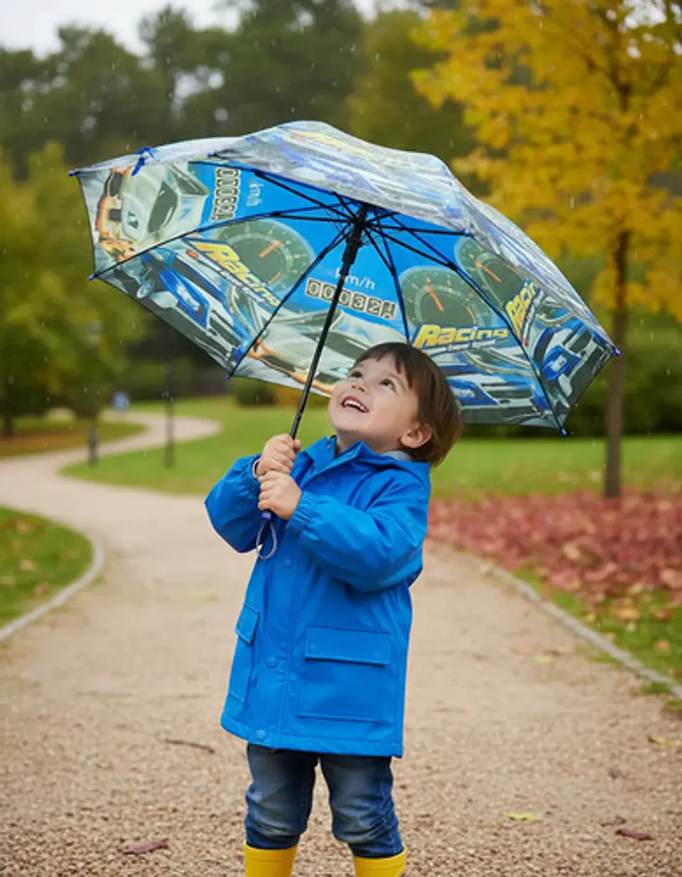 Paraguas Sombrilla Lluvia Niños Y Niñas Diseños Surtidos 56