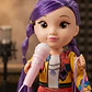 Muñeca K-pop 25cm Cabello Color Con Microfono Musical Y Luz - Miniatura 5