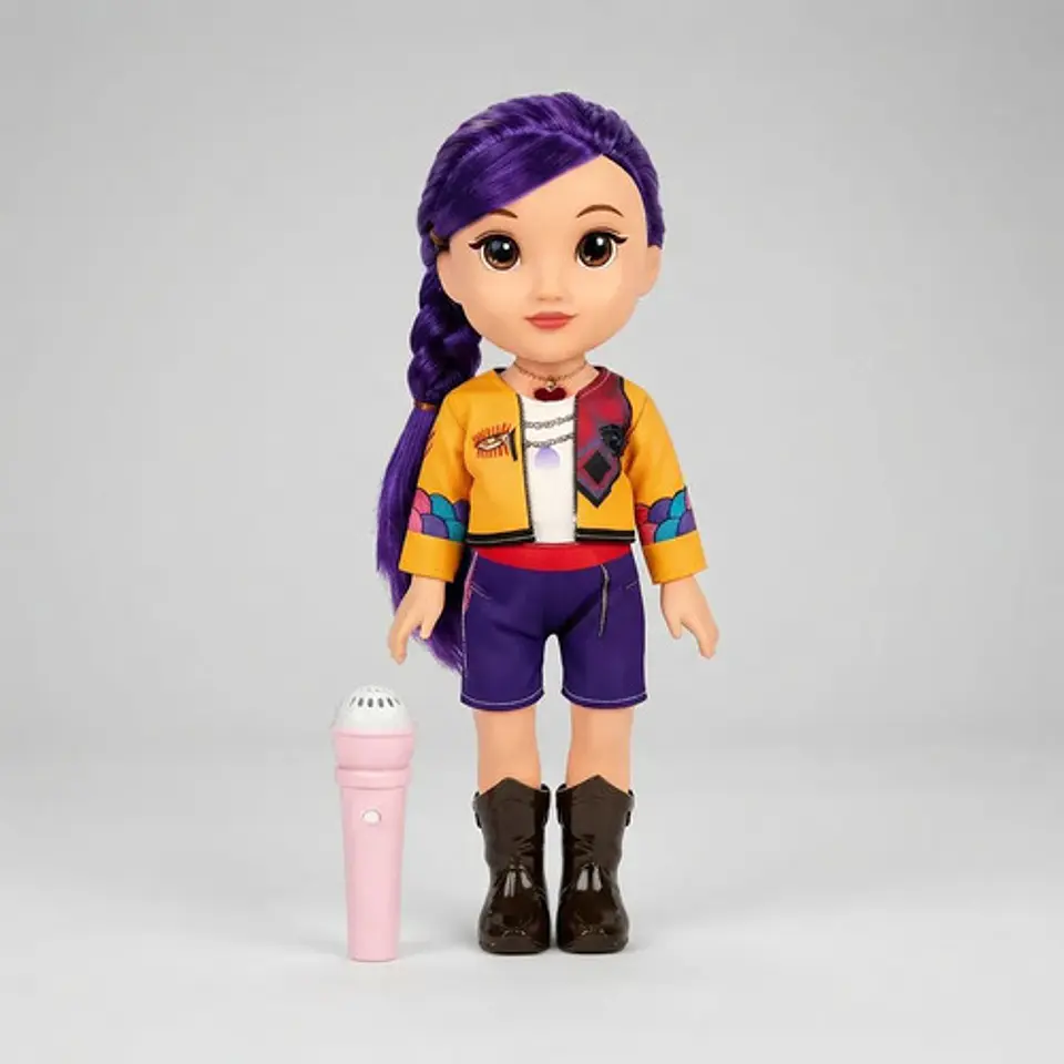 Muñeca K-pop 32cm Cabello Color Musica Instrumento Musical 5