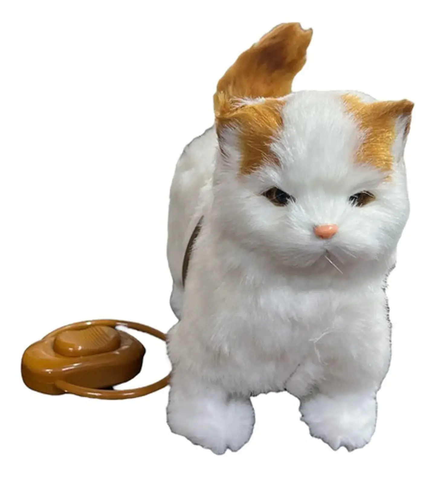 Gato Peluche Interactivo Sonido Control Correa Juguete Niños 4
