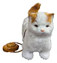 Gato Peluche Interactivo Sonido Control Correa Juguete Niños - Miniatura 4