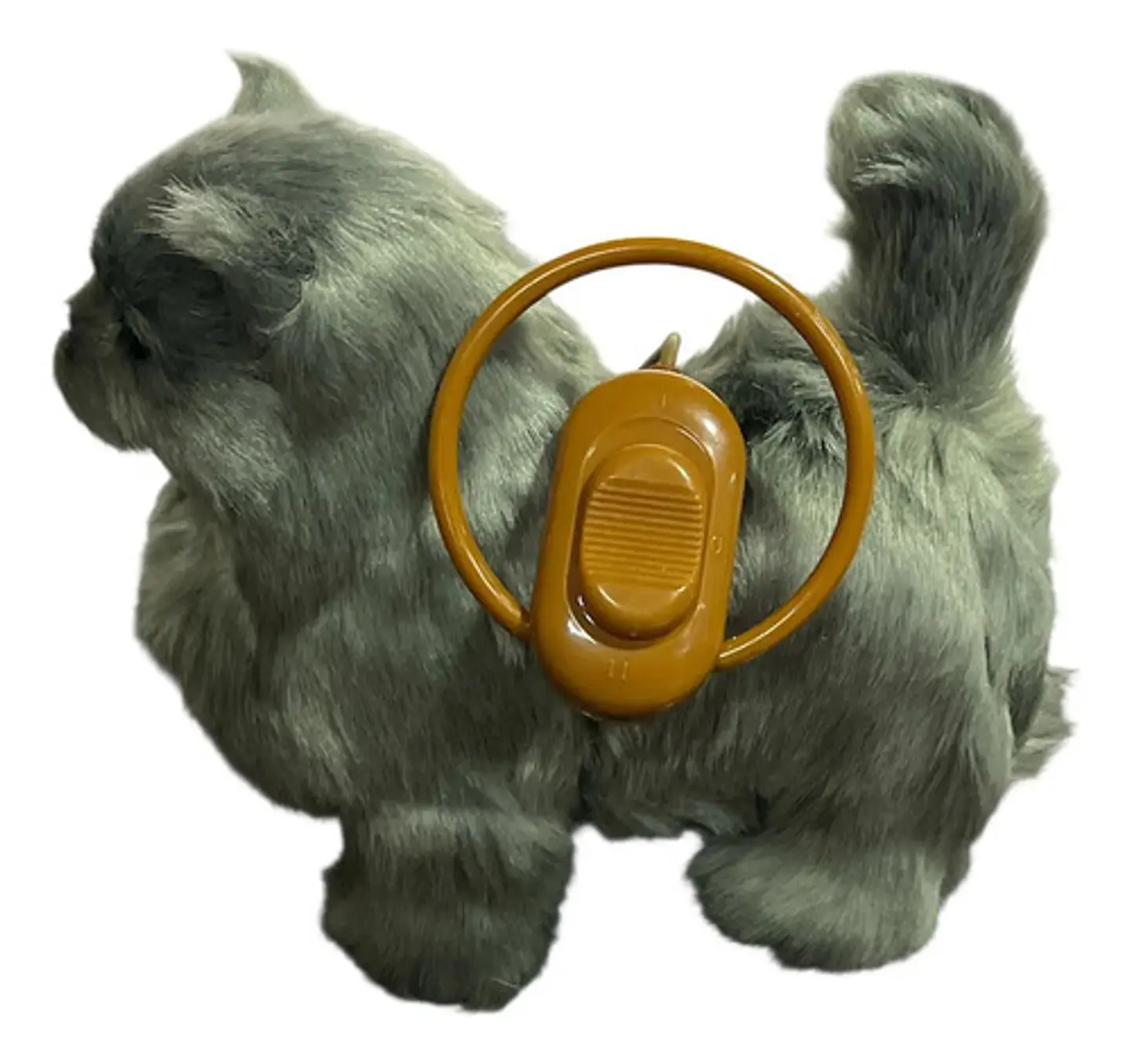 Gato Peluche Interactivo Sonido Control Correa Juguete Niños 6