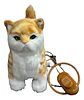 Gato Peluche Interactivo Sonido Control Correa Juguete Niños - Miniatura 9