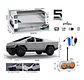 Carro A Control Remoto Cybertruck 5 Canales Escala 1:24 Plateado Cybertruck - Miniatura 4