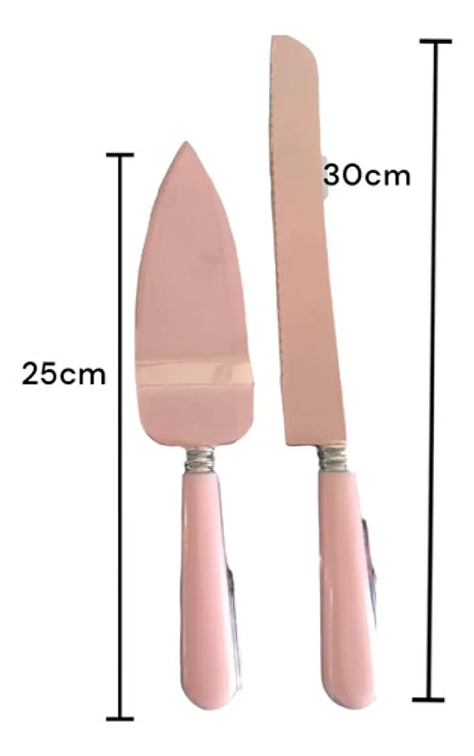 Juego Cuchillo Y Espátula Para Torta Acero Reposteria Cocina Gris 3