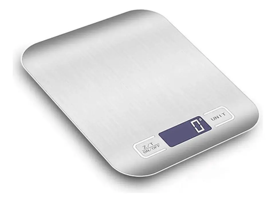 Balanza Gramera Digital De Cocina 5000 Gramos 5 Kilos Tara Capacidad Máxima 5 G Color Plata 1
