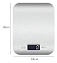 Balanza Gramera Digital De Cocina 5000 Gramos 5 Kilos Tara Capacidad Máxima 5 G Color Plata - Miniatura 3
