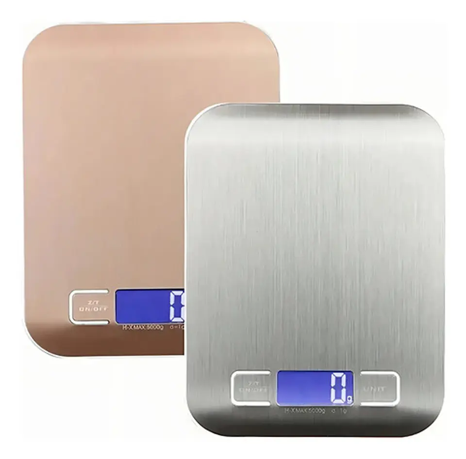 Balanza Gramera Digital De Cocina 5000 Gramos 5 Kilos Tara Capacidad Máxima 5 G Color Plata 7