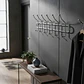 Soporte Perchero Metálico Para Pared De 7 Ganchos 3033563 - Miniatura 1