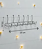 Soporte Perchero Metálico Para Pared De 7 Ganchos 3033563 - Miniatura 8