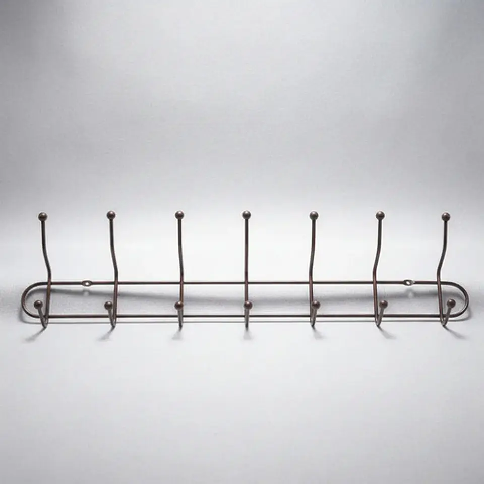 Soporte Perchero Metálico Para Pared De 7 Ganchos 3033563 10
