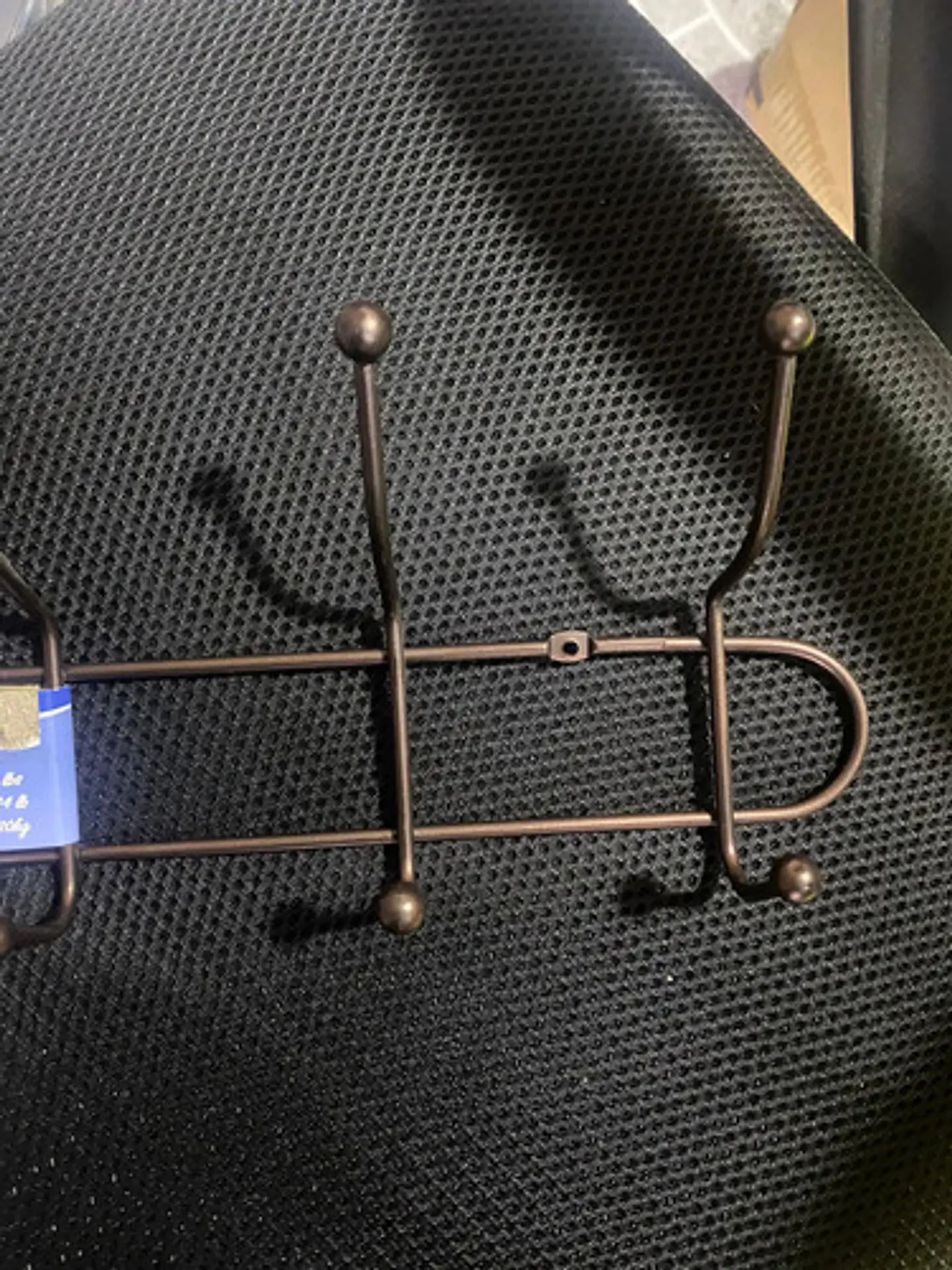Soporte Perchero Metálico Para Pared De 7 Ganchos 3033563 11