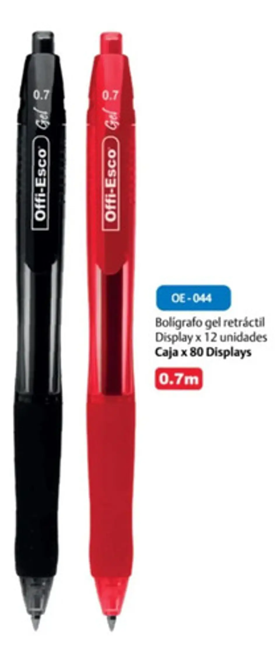 Boligrafo Gel 0.7mm Retractil O 3